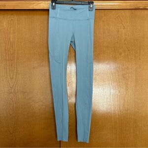 Lululemon Fast Free Tight Leggings 31" Non-Reflective in Blue Cast Size 6